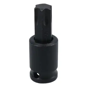 T55 Male Torx Star Impact Impacted Shallow Short Bit Socket 3/8in drive