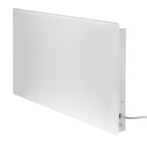 SolAire Vitra Glass Wifi Electric Panel Heater, Wall Mounted / Portable, 1500W, White