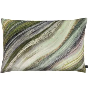 Prestigious Textiles Heartwood Velvet Feather Rich Cushion