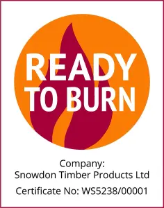 Snowdon Timber Kiln Dried Firewood Crate Hardwood Birch Logs (Fire Starter Bundle)