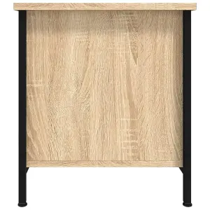 Berkfield TV Cabinet Sonoma Oak 100x40x45 cm Engineered Wood