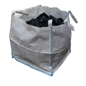 Site Heavy duty white Skip bag 600L 1000kg