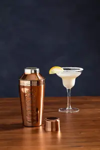 Maison by Premier Recipe Rose Gold Cocktail Shaker