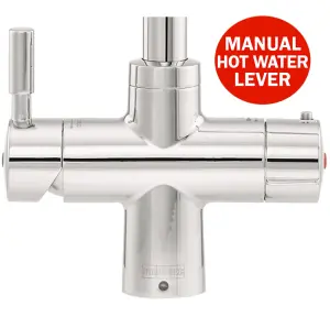 Franke Instante 3-in-1 - Instant 100 Degree Boiling Water Tap - Chrome Plated