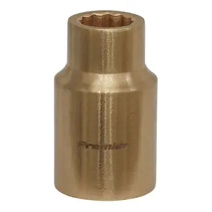 Sealey Socket 11mm 1/2" Square Drive Non-Sparking WallDrive 12 Point NS044