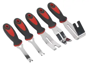 Sealey Door Panel & Trim Clip Removal Tool Set 5pc RT006