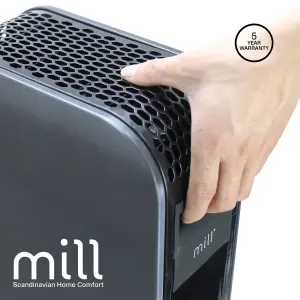 Mill Gentle Air Oil Filled Radiator 1000W Black