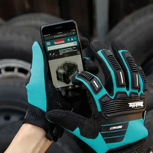 Makita P-84589 Advanced Impact Demolition Gloves Extra Large 2x Pair