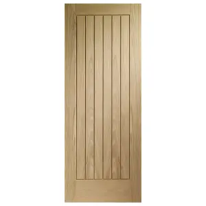 Internal Oak Pre-finished Suffolk Fire Door  - 2040 x 726 x 44mm