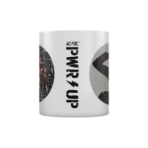 AC/DC Pwr Up Angus Young Mug White/Black/Red (One Size)