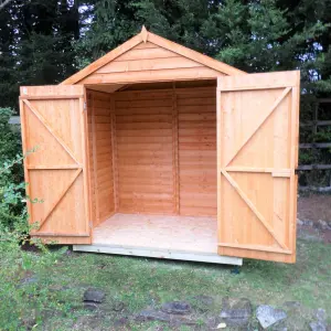 Shire 4x6 Overlap Double Door No windows Garden Shed