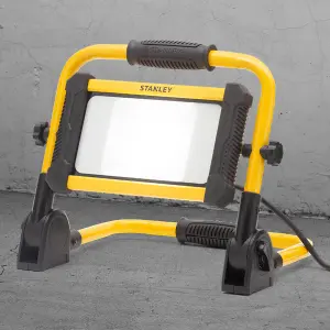 Litecraft Stanley Portable Black 50 Watt LED IP65 Outdoor Work Light