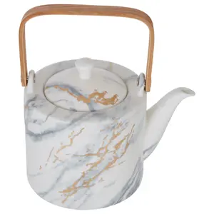 Maison by Premier Marble Luxe Teapot