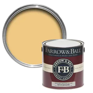 Farrow & Ball Exterior Masonry Mixed Colour Paint 218 Yellow Ground 5L