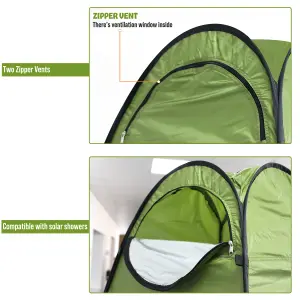 Pop-Up Privacy Tent Portable Outdoor Camping Shower Toilet Changing Room Hiking