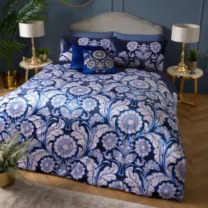 Romilly Floral Jacquard Duvet Cover Set