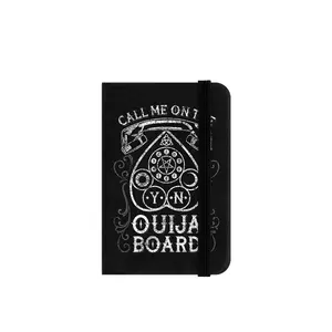 Grindstore Call Me On The Ouija Board Mini Notebook Black/White (One Size)