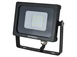 Faithfull Power Plus SMD LED Wall Mounted Floodlight 10W 800 lumen 240V