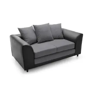 Dylan 2 Seater Sofa in Dark Grey