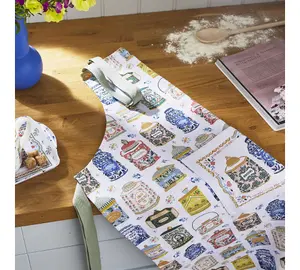 Tea Tins Food and Drink 100% Cotton Apron