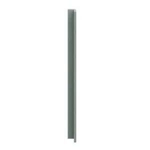 GoodHome Alpinia Matt Green Painted Wood Effect Shaker Matt green wood effect Tall Wall corner post, (W)59mm