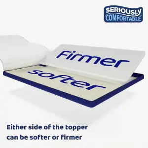 Seriously Comfortable Revolution Mattress Topper Single (90x190)