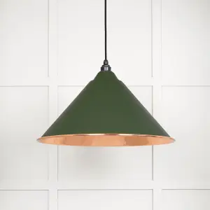 Hammered Copper Hockley Pendant in Heath