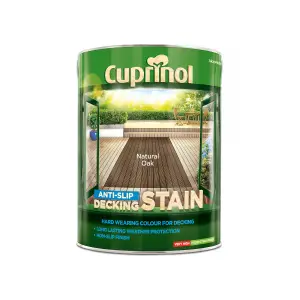 Cuprinol Natural oak Matt Decking Wood stain, 5L