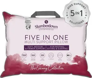 Slumberdown Orthopaedic 5-In-1 Multisupport Pillow