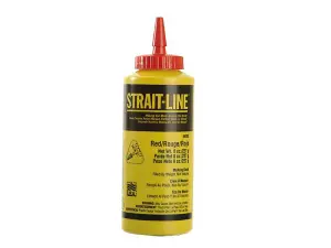 Irwin Strait-Line Red Chalk Refill 227g for Accurate Marking