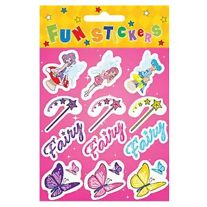 Henbrandt Stickers (Pack of 6) Multicoloured (One Size)