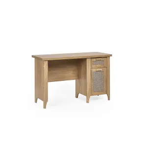 Classic Natural Oak Office Desk