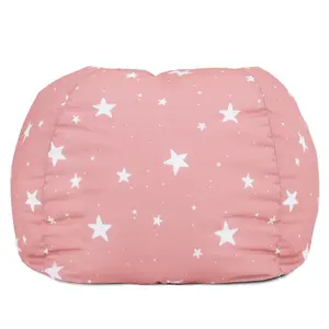 icon Kids Starry Skies Bean Bag Chair Pink Childrens Bean Bags