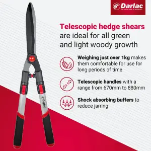 Darlac Telescopic Hedge Shear, DP810