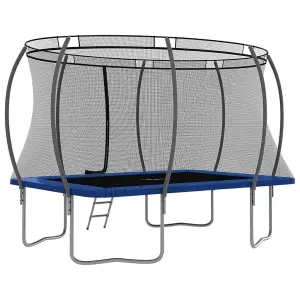 Berkfield Trampoline Set Rectangular 335x244x90 cm 150 kg