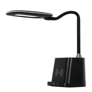 Lucide PENNY - Desk lamp - LED Dim. - 1x4,7W 3000K - Black