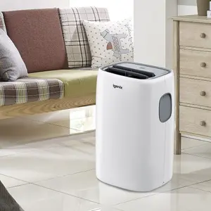 Igenix IG9922 12000BTU 4-in-1 Portable Air Conditioner, White