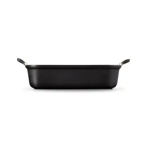 Le Creuset Stoneware Heritage Rectangular Dish Satin Black / 26cm