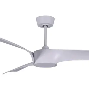 Avdul 132cm Ceiling Fan with Light Kit White