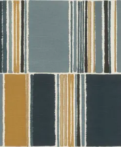 Rasch Florentine Contemporary Colour Blocks Cool Blue Multi Wallpaper