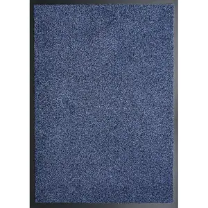 Aarianna Dirt Barrier Door Mat Blue / Rectangle 50 x 80cm