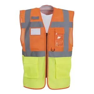 Yoko Mens Executive Mesh Hi-Vis Vest