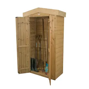 Forest Garden Tall 750L Shiplap Apex Garden storage 1830mm 1100mm