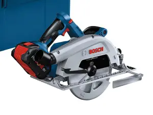 Bosch GKS 18V-68 C Bi-Turbo Brushless Circular Saw + LBOXX + 1x 5.5Ah Battery