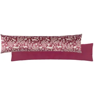 furn. Skandi Woodland Animal Velvet Draught Excluder