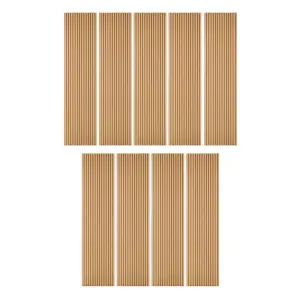 Paintable Slat Wall Panels - Pack of 9