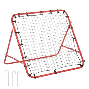 HOMCOM Rebounder Net Goal for Kids, Adults, Baseball, Football Training