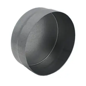 I-sells Metal Ducting End Cap 125mm / 5 inch Male / Female