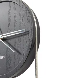 Beliani Retro Wall Clock SIERRE Black