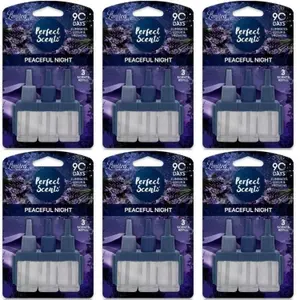 Perfect Scents Fresh Linen Refill, Compatible with 3volution, 20ml (Pack of 6)